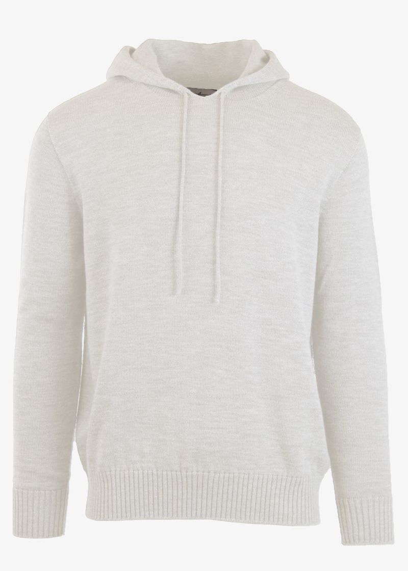 Long Sleeve Hooded Sweater Cashmere